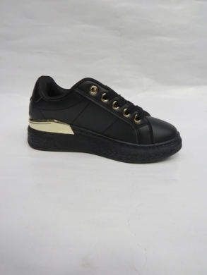 Buty sportowe dziewczęce (30-35) 898-3A BLACK
