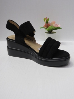 Sandały damskie na koturnie (36-41) B-9064 BLACK