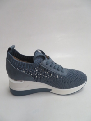Buty sportowe damskie na koturnie (36-41) HQ285 BLUE