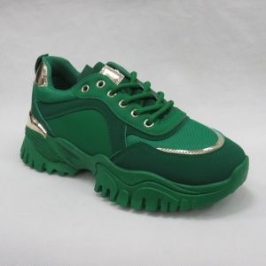 Buty sportowe damskie na płaskim (36-41) A-15 GREEN