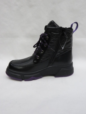 Śniegowce dziecięce (32-37) A307 BLACK/PURPLE