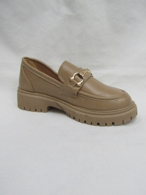 Mokasyny damskie na płaskim (36-41) 7202-13 YELLOW