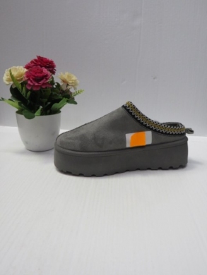 Kapcie damskie ocieplane (36-41) FY-118 GREY