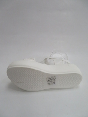 Sandały damskie na koturnie (36-41) 0-110 WHITE