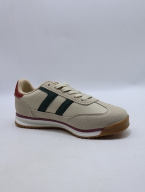Buty sportowe damskie na płaskim (36-41) C3907 BEIGE