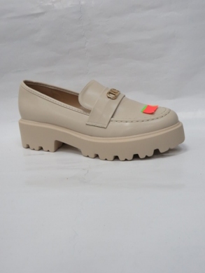 Mokasyny damskie na płaskim (36-41) DW-017 BEIGE