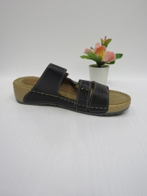 Klapki damskie na koturnie (36-41) N0234 BLACK