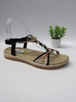 Sandały damskie na płaskim (36-41) FY6910 BLACK