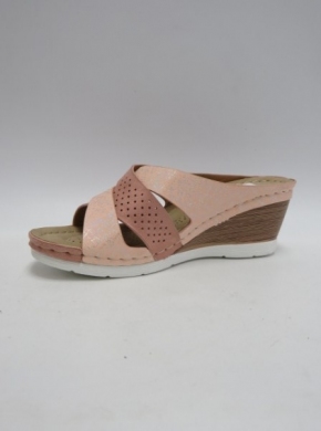 Klapki damskie na koturnie (36-41) N21-698 PINK