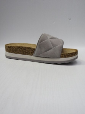 Klapki damskie na koturnie (36-41) SAR-31 GREY