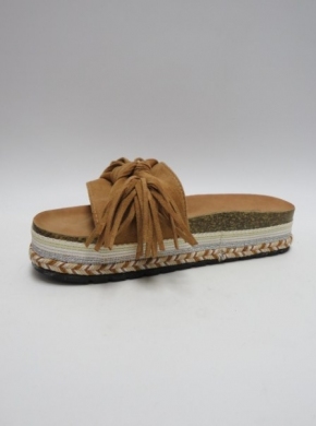 Klapki damskie na koturnie (36-41) YT82 CAMEL