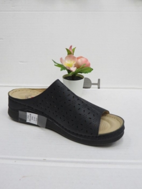 Klapki damskie na koturnie (36-41) JH1-6 BLACK