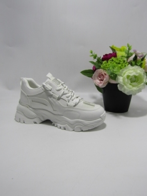 Sneakersy damskie (36-41) AF23-210 WHITE