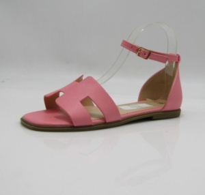 Sandały damskie na płaskim (36-41) C7881 PINK