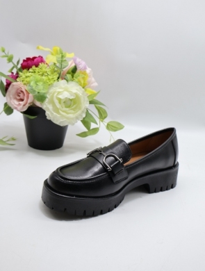 Mokasyny damskie na płaskim (36-41) YCC-122 BLACK