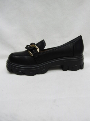 Mokasyny damskie na płaskim (36-41) 888-212 BLACK