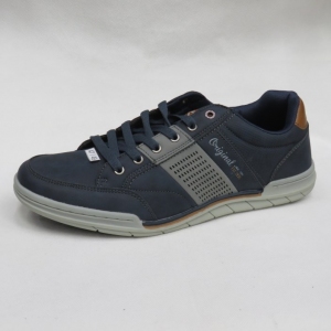 Buty sportowe męskie - nadwymiary (47-49) G047-2 NAVY/CAMEL