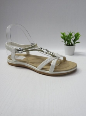 Sandały damskie na płaskim (36-41) FY6828 WHITE