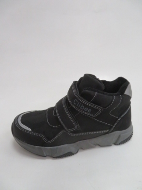 Botki Chłopięce ocieplane (31-36) P534 BLACK