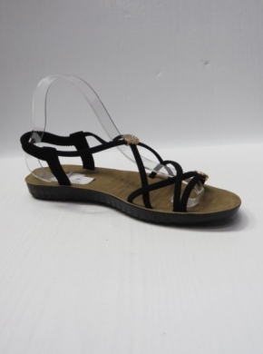 Sandały damskie na płaskim (36-41) FY6832 BLACK