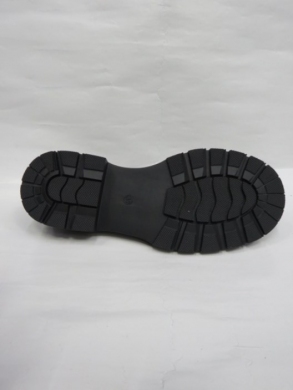 Mokasyny damskie na płaskim (36-41) 3232H BLACK