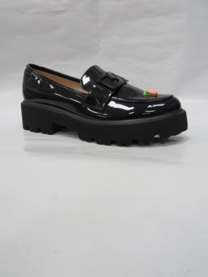 Mokasyny damskie na płaskim (36-41) DW-019 BLACK