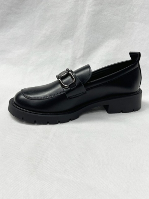 Mokasyny damskie na płaskim (36-41) 3236 BLACK