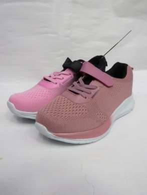 Buty sportowe dziewczęce (31-36) C4-11 PINK/RED