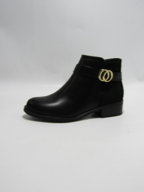 Botki damskie na płaskim (36-41) D7-7 BLACK