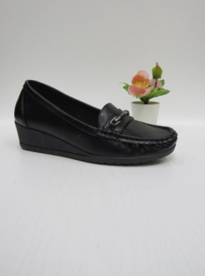 Mokasyny damskie na koturnie (36-41) CYM-122 BLACK