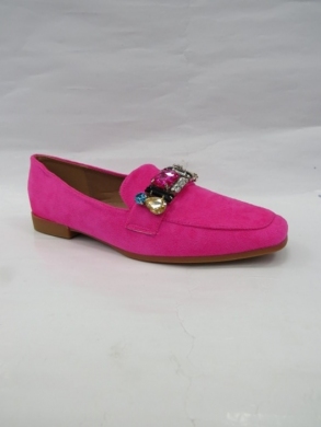 Mokasyny damskie na płaskim (36-41) 3689 FUCHSIA