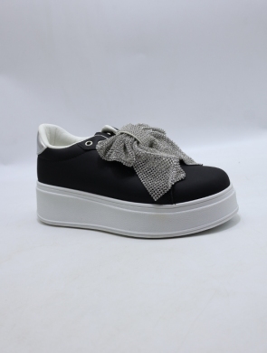 Buty sportowe damskie na płaskim (36-41) 6011 BLACK