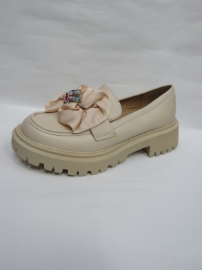 Mokasyny damskie na płaskim (36-41) LE-562 BEIGE