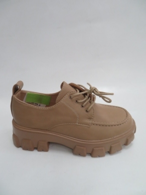 Półbuty damskie na płaskim (36-41) Q-115 KHAKI