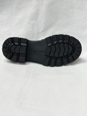 Mokasyny damskie na płaskim (36-41) 3232 BLACK