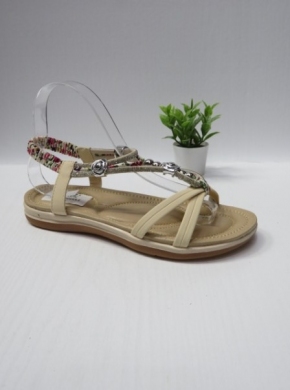 Sandały damskie na płaskim (36-41) FY6926 BEIGE