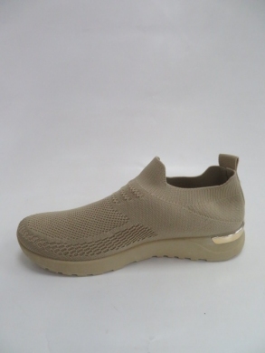 Buty sportowe damskie na płaskim (36-41) LT91-2 BEIGE