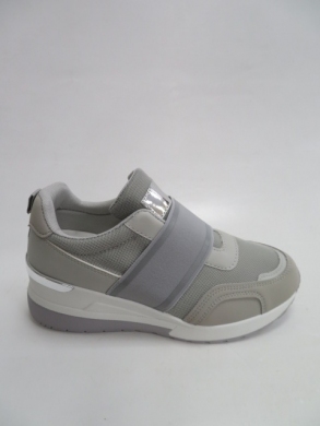 Buty sportowe damskie na koturnie (36-41) 2901 GREY