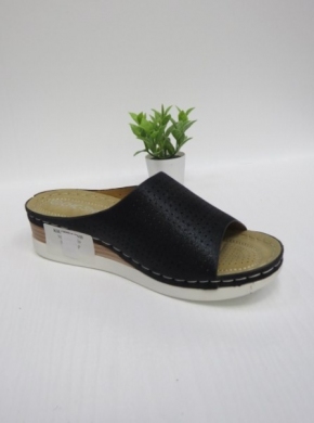 Klapki damskie na koturnie (36-41) N22-881 BLACK
