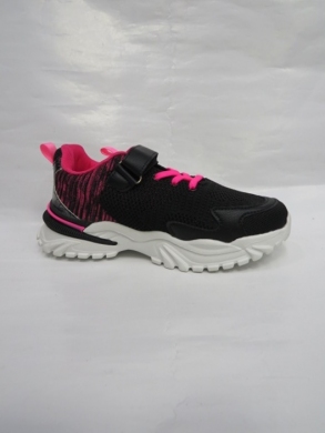 Buty sportowe dziewczęce (32-37) L601A BLUE/PEACH