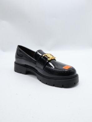 Mokasyny damskie na płaskim (36-41) G435 BLACK SHIN