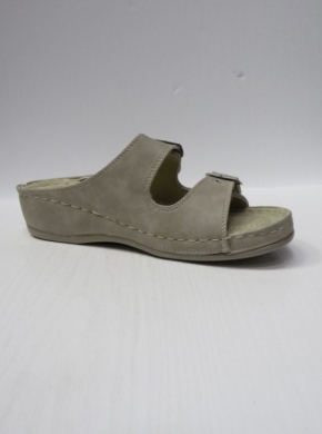 Klapki damskie na koturnie (36-42) Y508-2 STONE