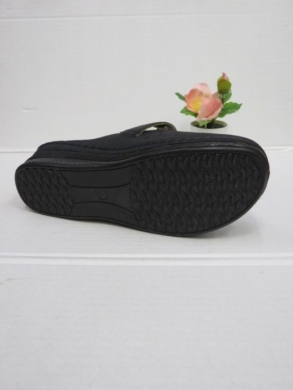 Klapki damskie na koturnie (39-43) DJH1-2 BLACK