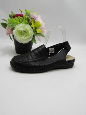 Sandały damskie na płaskim (36-41) J19-13 BLACK