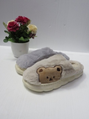 Kapcie damskie ocieplane (36-41) 2402B MIX