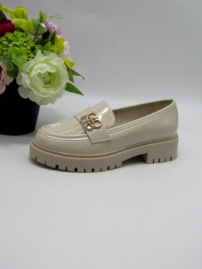 Mokasyny damskie na płaskim (36-41) 1660 BEIGE