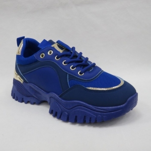 Buty sportowe damskie na płaskim (36-41) A-15 BLUE