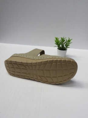 Klapki damskie na koturnie (36-41) 4026 BEIGE