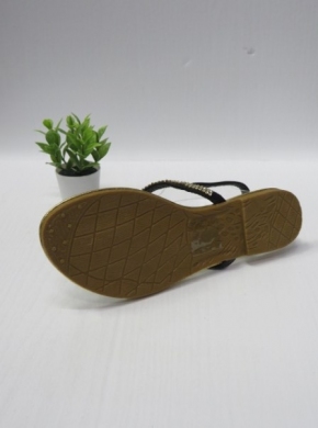 Sandały damskie na płaskim (36-41) 014-26 BLACK