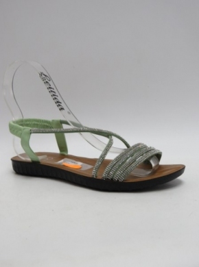 Sandały damskie na płaskim (36-41) W530-11 GREEN
